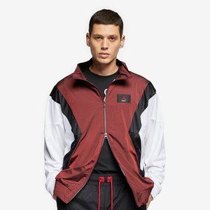 JORDAN FLIGHT JACKET Gym Red/White/Black/Black
